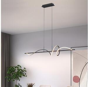 ONLI - LED Luster na lanku TWIST LED/30W/230V 4000K čierna