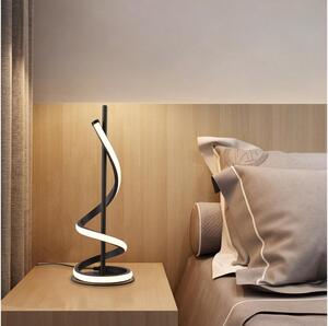 ONLI - LED Stolná lampa TWIST LED/12W/230V 4000K 40 cm čierna