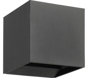 Eglo 901065-LED Vonkajšie nástenné svietidlo CALPINO 2xLED/2,8W/230V IP54 antracit