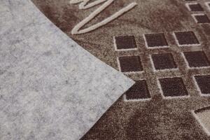 Sintelon koberce AKCIA: 65x500 cm Metrážny koberec Roines brown - Bez obšitia cm