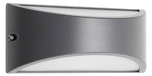 Redo 90191 - LED Vonkajšie nástenné svietidlo SCUDO LED/10W/230V 3000K IP54 antr
