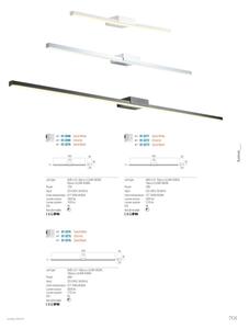 Redo 01-3268-LED Kúpeľňové osvetlenie zrkadla ASTON LED/12W/230V CRI90 IP44 biela