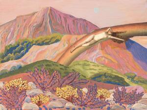 Ilustrácia Naked hill, Eleanor Baker, (40 x 30 cm)