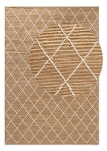 Ručne tkaný jutový koberec v prírodnej farbe 120x180 cm Kunu – Hanse Home