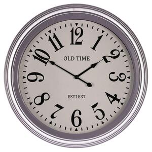 Autronic - Hodiny nástěnné - kovový rám, 58 cm - HA1757