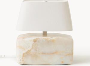 Stolová lampa's jadeitovou základňou Maleo