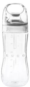 Fľaša na smoothie BGF02 / Smeg BLF02 príslušenstvo k mixéru na smoothie / 0,6 l / priehľadná
