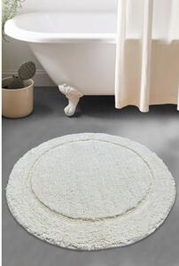 Krémovobiela kúpeľňová predložka Wolle – Foutastic