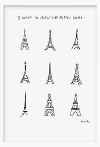 Plagát Eiffel Tower