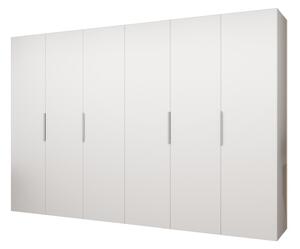 NovýNábytok.sk Šatníková skriňa 300 cm Mirabella 1 (biela + kašmír). Vlastná spoľahlivá doprava až k Vám domov. 1126383