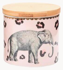 Úložná dóza z jemného kostného porcelánu Elephant