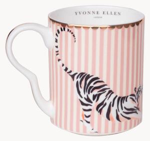 Hrnček z jemného kostného porcelánu Tiger