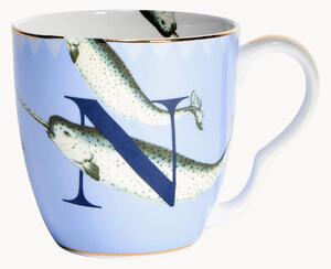 Hrnček z jemného kostného porcelánu Narwhal