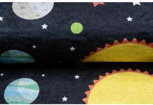 Detský koberec s motívom planét