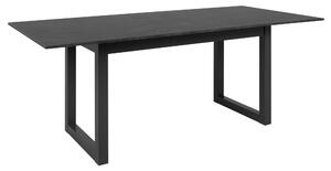 Jedálenský stôl KILIAN tmavá bridlica/antracitová