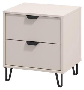 NOČNÝ STOLÍK, kašmírová, 48/40/52 cm Xora - Spálňové sety