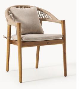 Záhradné stoličky z akáciového dreva Malmö, 2 ks