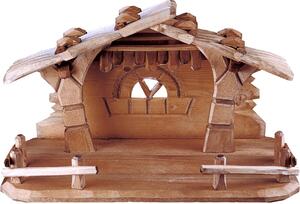 Tradičný vianočný drevený betlehem