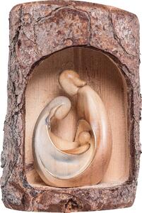 Svätá rodina Art-Deco v dreve