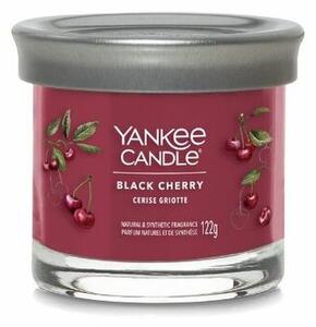 Yankee Candle vonná sviečka Signature Tumbler v skle malá Black Cherry, 122 g