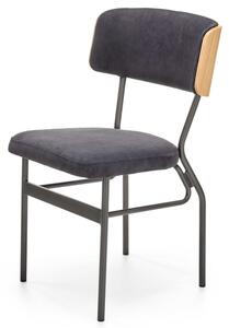 Jedálenská stolička SMORT dub/čierna