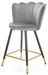Barová stolička SCH-106 sivá