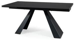 Jedálenský stôl SOLVODURI 2 čierny mramor