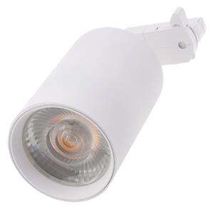 Biely lištový LED reflektor 33W 3F Farba svetla Teplá biela