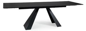 Jedálenský stôl SOLVODURI 2 čierny mramor