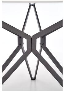 Jedálenský stôl PAXIL biela/čierna