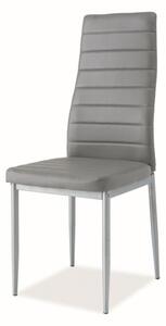 Jedálenská stolička SIGH-261 sivá