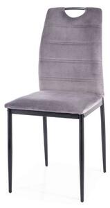 Jedálenská stolička RAP sivá