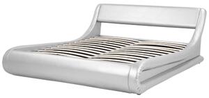 Manželská posteľ 180 cm AVENUE (s roštom a úl. priestorom) (strieborná). Vlastná spoľahlivá doprava až k Vám domov. 1007138