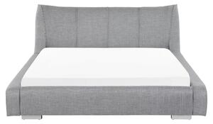 Manželská posteľ 160 cm NICE (s roštom) (sivá). Vlastná spoľahlivá doprava až k Vám domov. 1007400