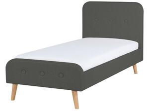Detská posteľ 90 cm ROME (s roštom) (sivá). Vlastná spoľahlivá doprava až k Vám domov. 1007463