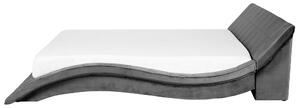 Manželská posteľ 180 cm VICHA 2 (s roštom) (sivá). Vlastná spoľahlivá doprava až k Vám domov. 1007562