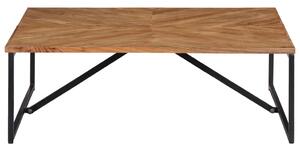 Konferenčný stolík 110x110x36 cm masívne akáciové drevo