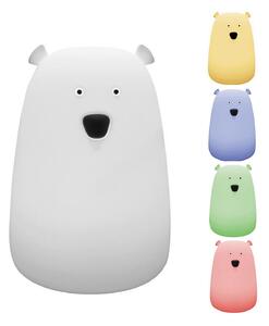 Detská LED RGB nabíjacia lampička Baloo medveď 0,4W – LED lampičky a baterky > Stolové LED lampičky