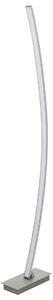 Strieborná stojacia LED lampa Addison 28W – LED lampičky a baterky > Stojacie LED lampy