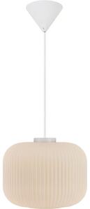 Závesný luster z opálového skla Milford pre žiarovku E27 ø30cm – LED lustre a svietidlá > Lustre > Závesné lustre