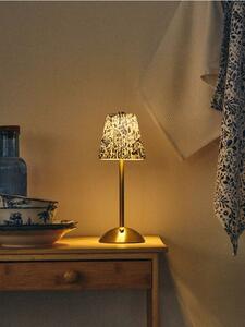 Sinsay - Stolná lampa so vzorovaným tienidlom - zlatá