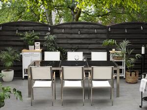 Záhradný stôl Grosso (tmavosivá) (granit). Vlastná spoľahlivá doprava až k Vám domov. 1010104