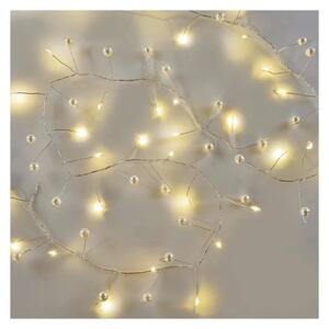 LED sviatočná girlanda perličky 1,2 m – LED lustre a svietidlá > sviatočné osvetlenie > sviatočné girlandy