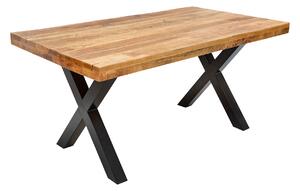 Jedálenský stôl Iron Craft 160cm mango natural 70mm