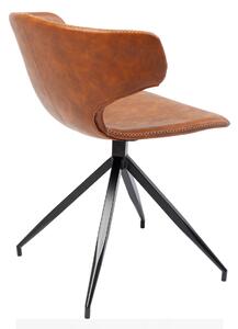 Rusty stolička hnedá