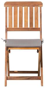 Záhradná stolička Cien (tmavé drevo). Vlastná spoľahlivá doprava až k Vám domov. 1011456