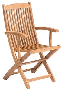 Set 2 ks záhradných stoličiek Mauza (svetlé drevo). Vlastná spoľahlivá doprava až k Vám domov. 1081302