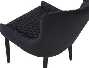 Jedálenská stolička SOHO (látka) (čierna). Vlastná spoľahlivá doprava až k Vám domov. 1018784