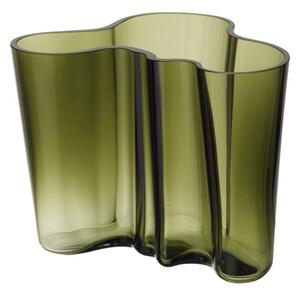 Iittala Váza Aalto 160 mm, moss green