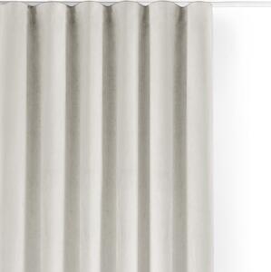 Krémový zamatový dimout záves 200x250 cm Velto – Filumi